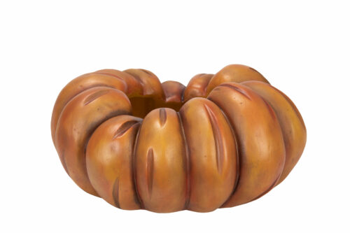 Pumpaformad kruka orange Ø25 cm