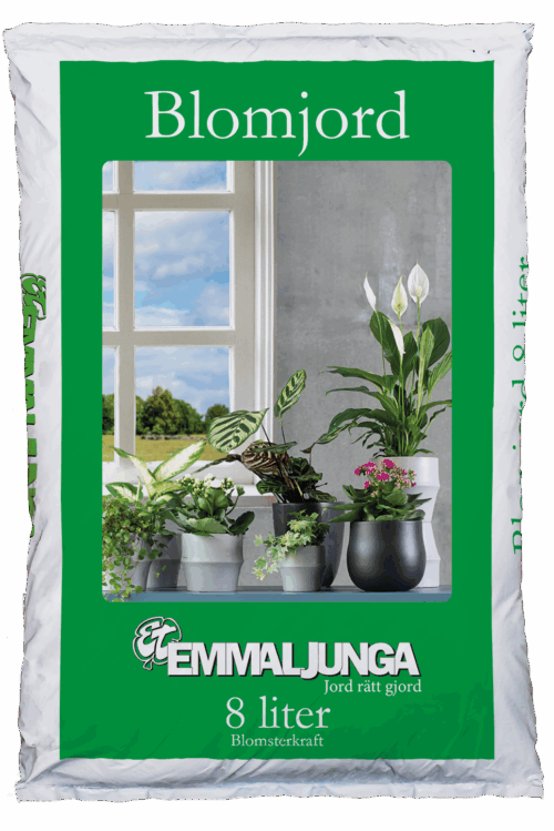 blomjord 8 liter från emmaljunga