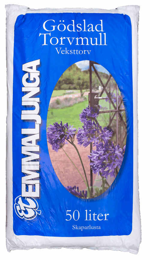 gödslad torvmull från emmaljunga 50 liter
