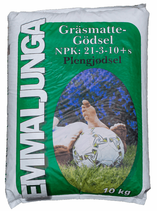 Säckar med jord och gödsel från Emmaljunga