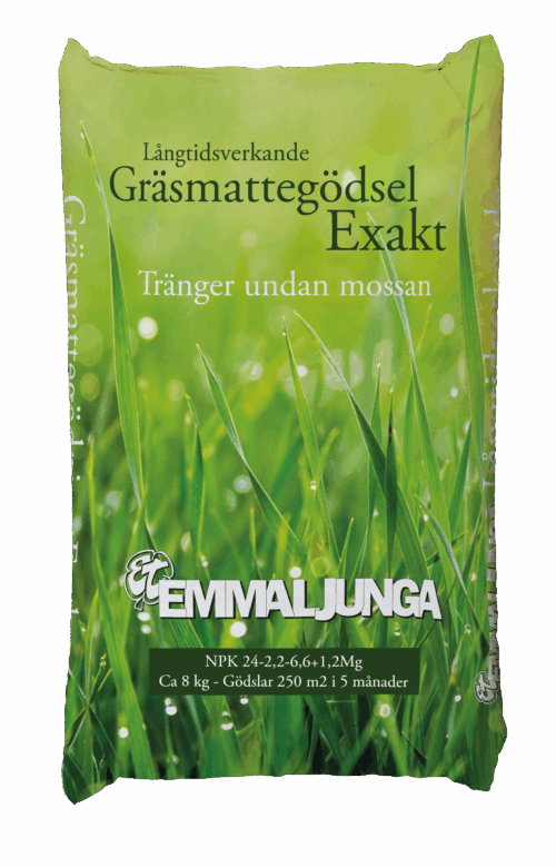 gräsmattegödsel exakt från emmaljunga 8 kilo