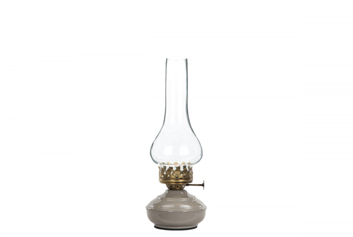 Sandfärgad värmeljuslykta Ariana.