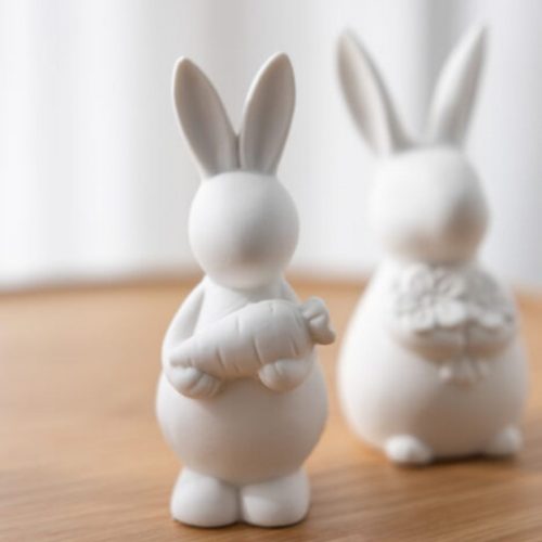 Harry dekoration kanin i matt keramik