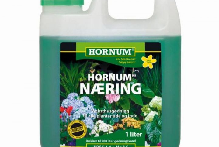 Hornum Näring för Prydnadsväxter för krukväxter och trädgårdsväxter.