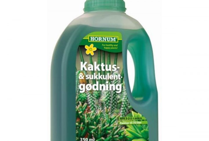 Hornum Kaktus- & Suckulentnäring för kaktusar och suckulenter.