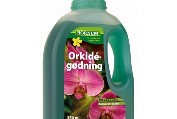 Hornum Orkidénäring för orkidéer i kruka och växthus.